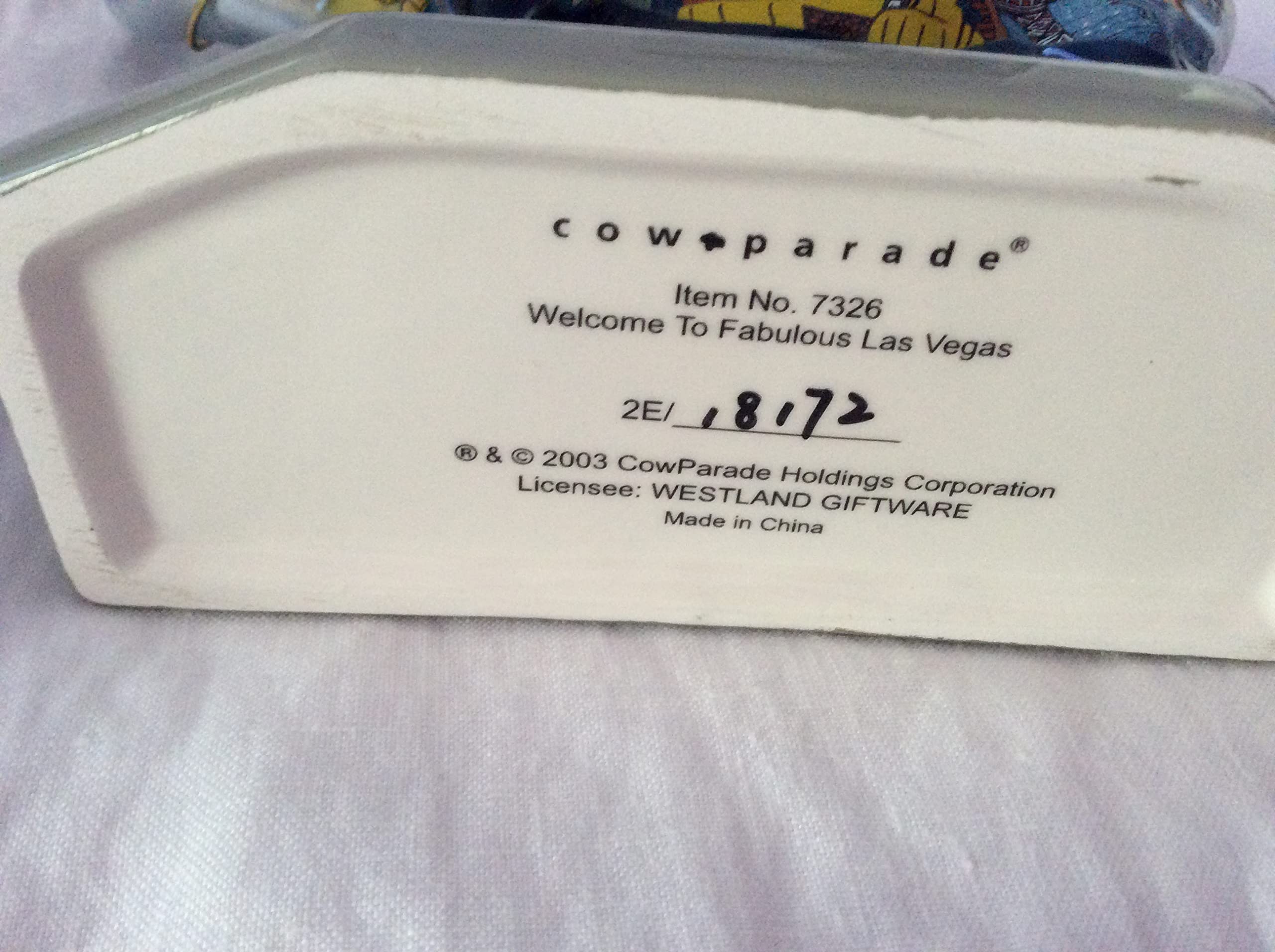 Amazon.com: Cow Parades 7326 WELCOME TO FABULOUS LAS VEGAS : Home